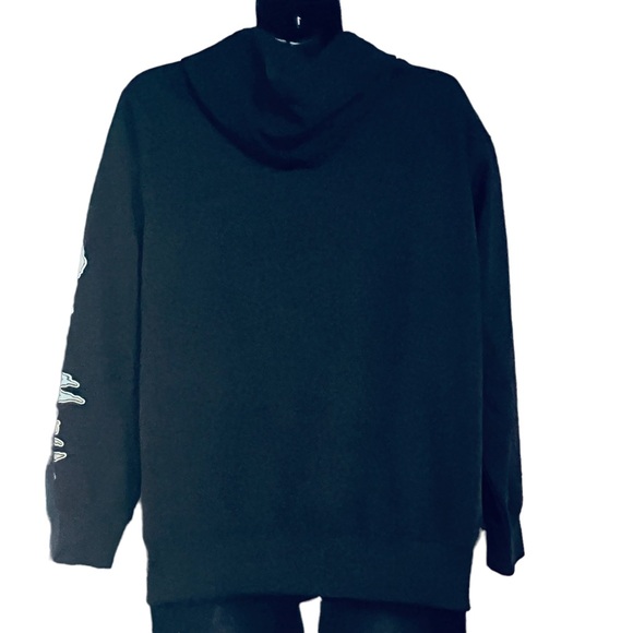 RICKY and MORTY Hoodie Sweatshirt ~ Black ~ Men's Size Small - Picture 2 of 5